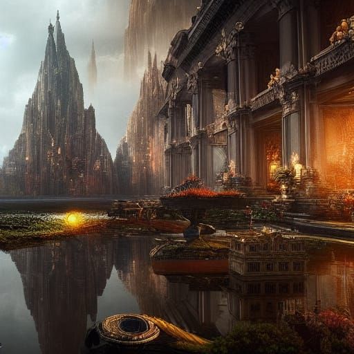 Reflections of a New World: Digital Matte Painting