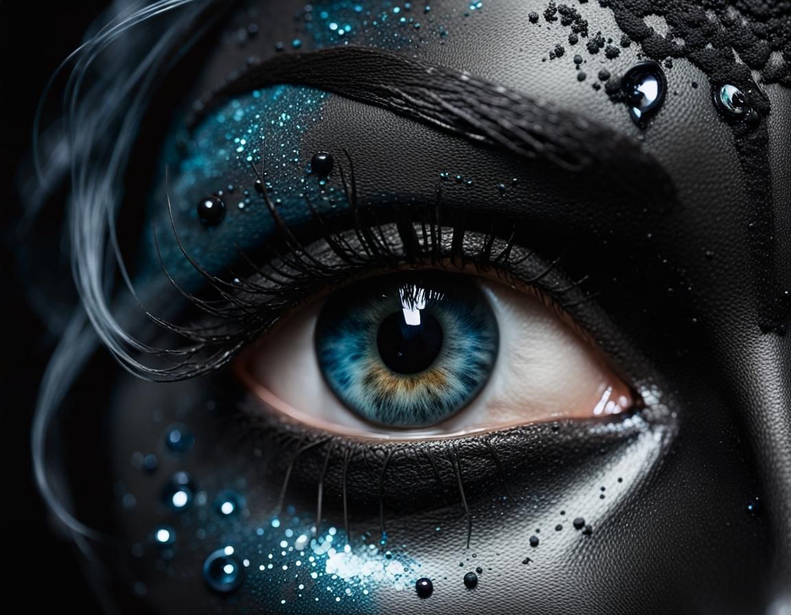 Shadowy Heart Cries: Birefringent Resin Semisculpture