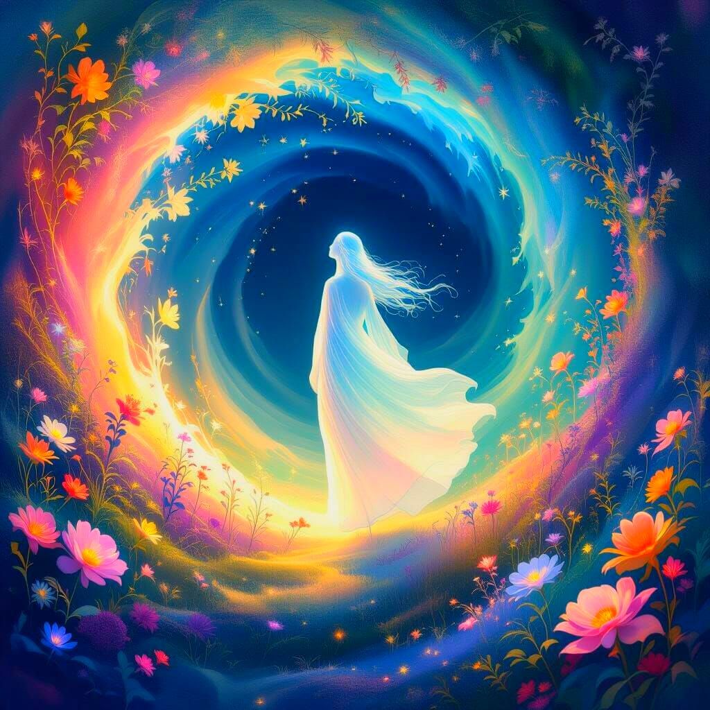 Magical Night Fantasy World Descends