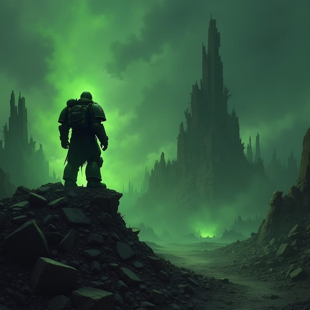 Warhammer World in Dark, Gothic-Horror Style