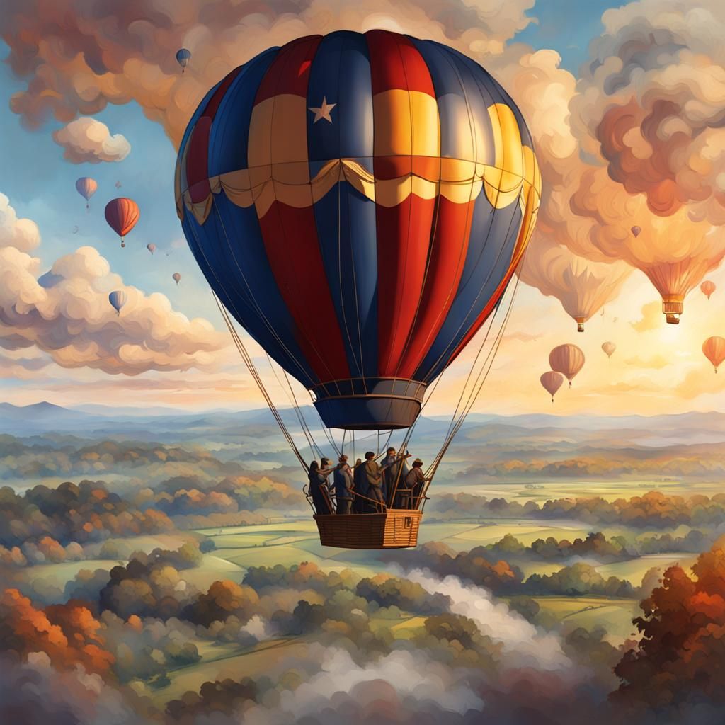Civil War Gettysburg Hot Air Balloon Ride: Hyperrealistic Sp...