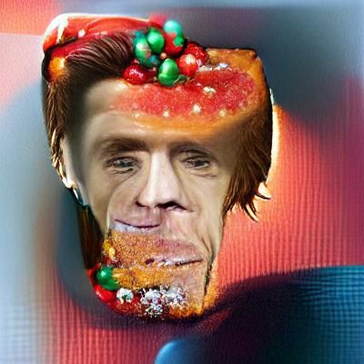 Willem Dafoe Appears as Fruitcake