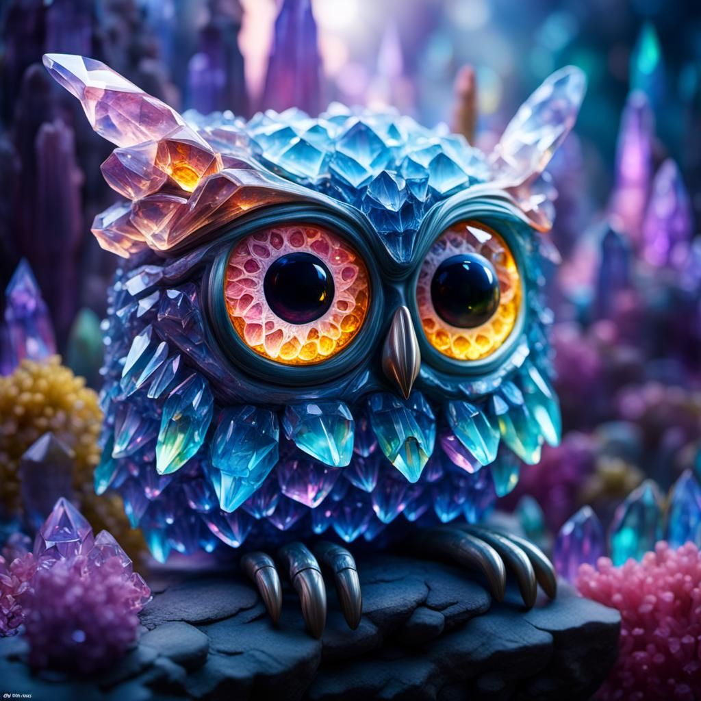 Crystal furby