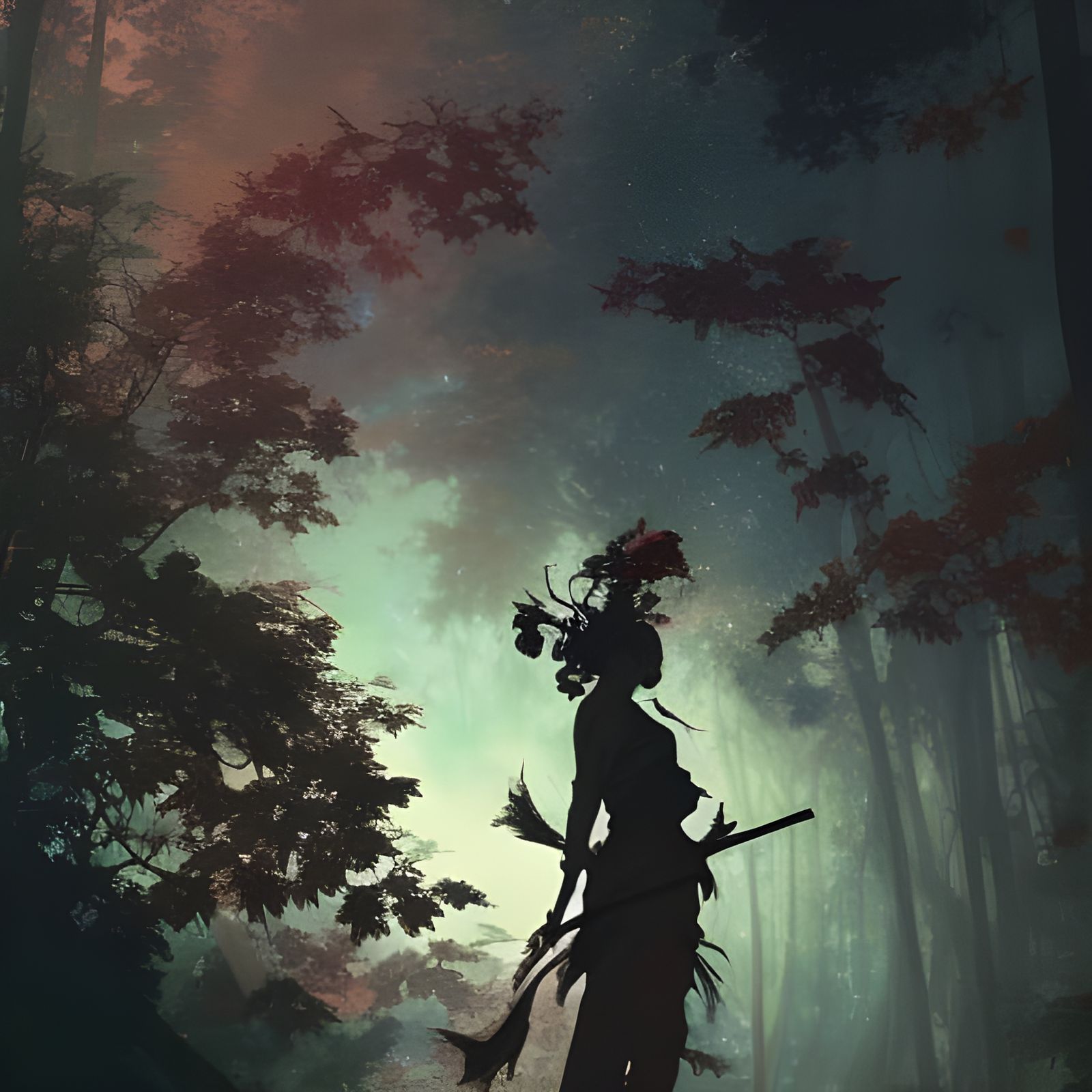 Elven forrest warrior