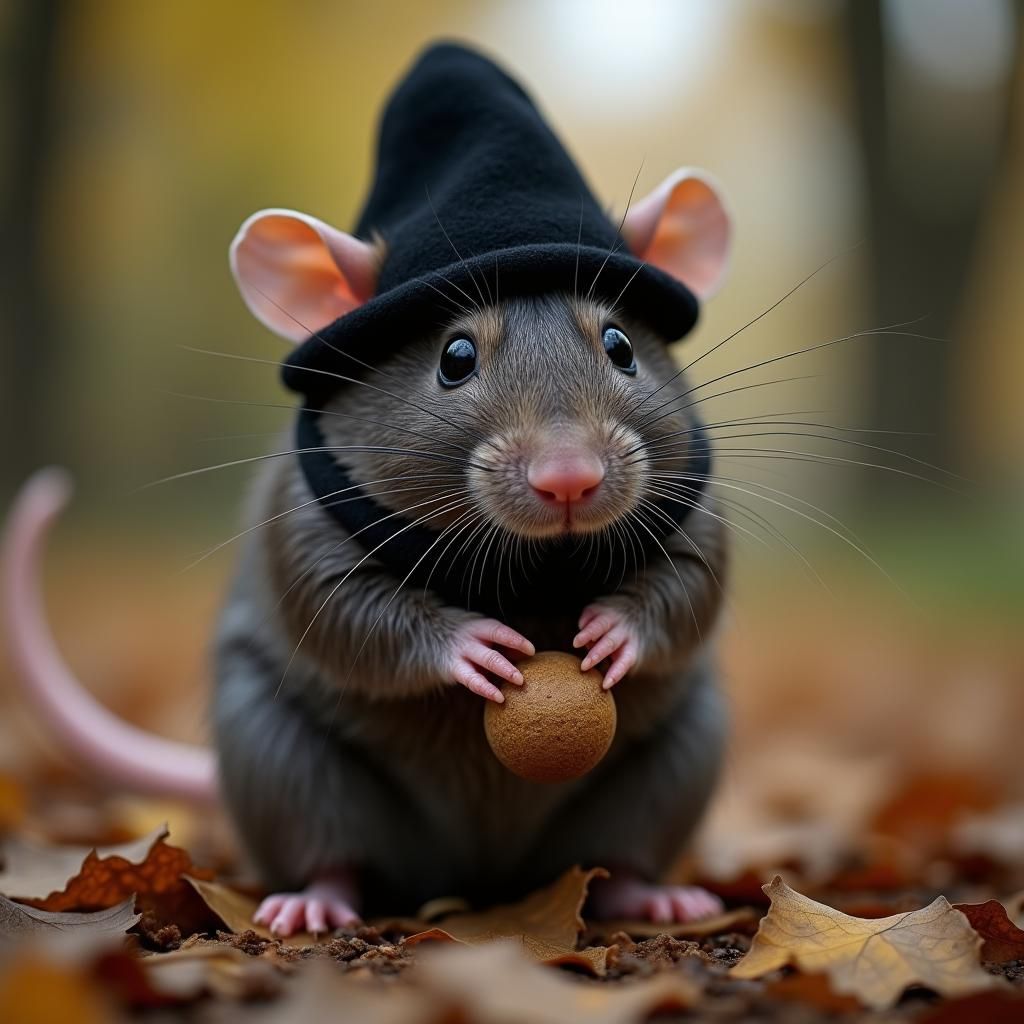 Bearded Rat Defends Itself Against Zombie Horde