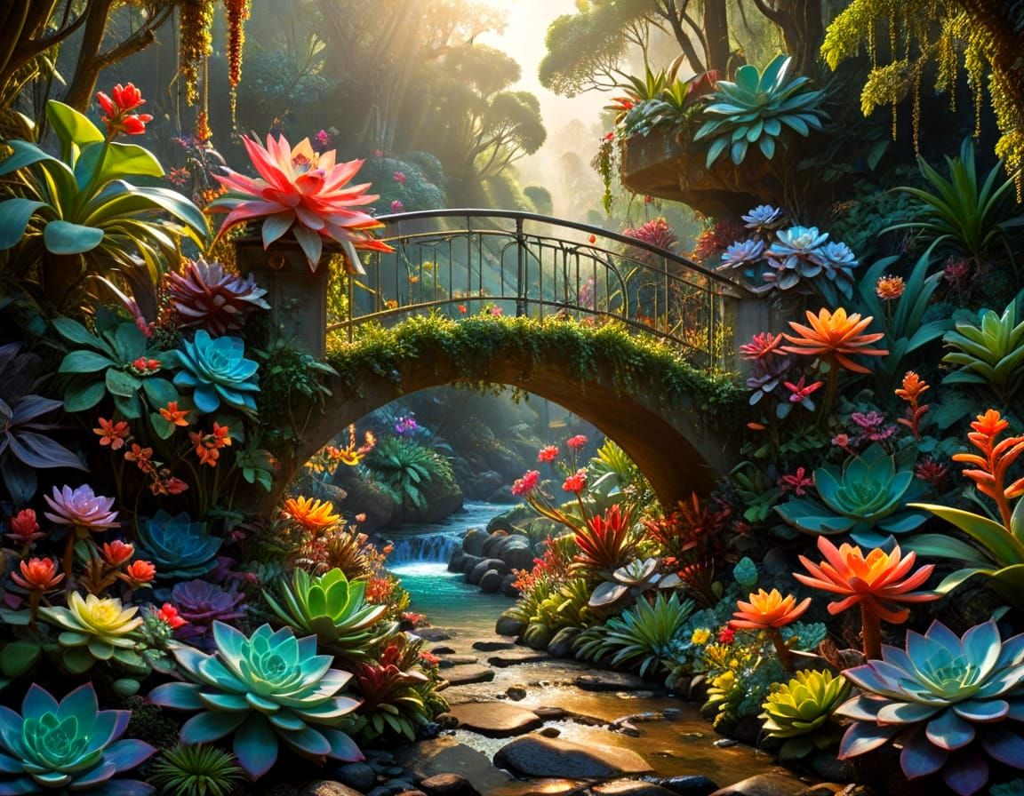 Jungle bridge
