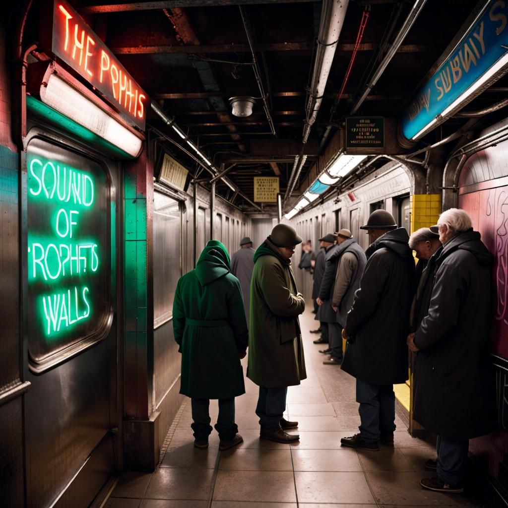 Neon God Worship: Cyberpunk Prophecy