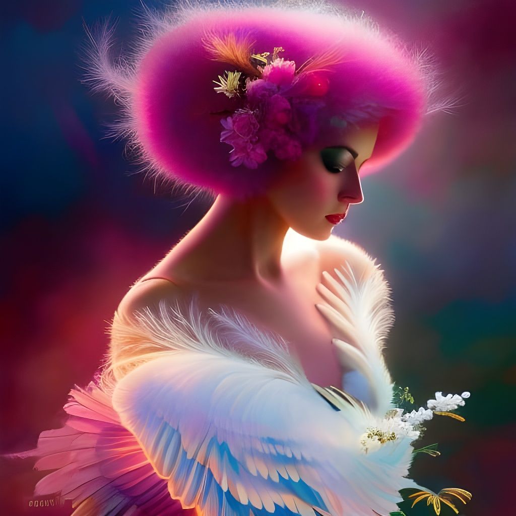 Striking Bird of Paradise Flower Close-Up