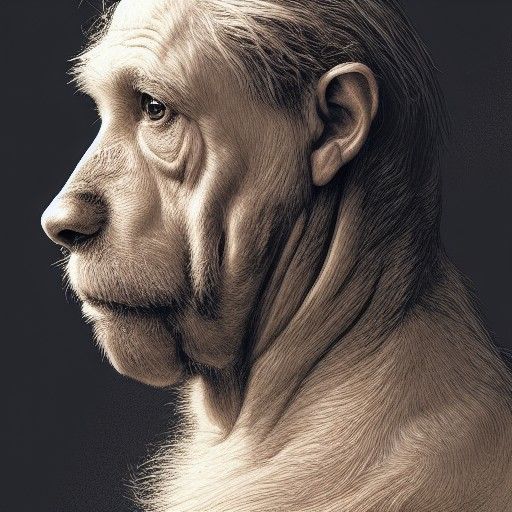 Hyper-Detailed Basset Hound Portrait in Digital Art Style