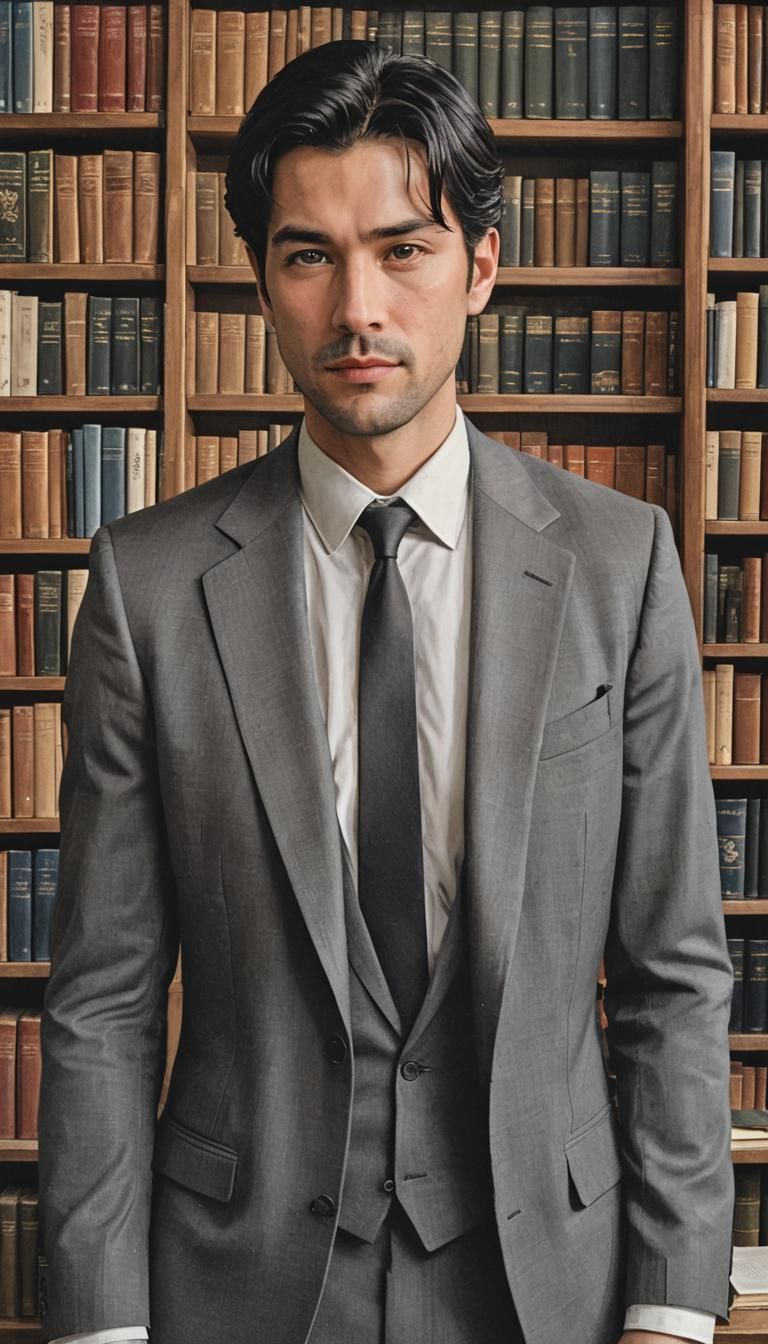 Leon the Translator in a Sophisticated Office