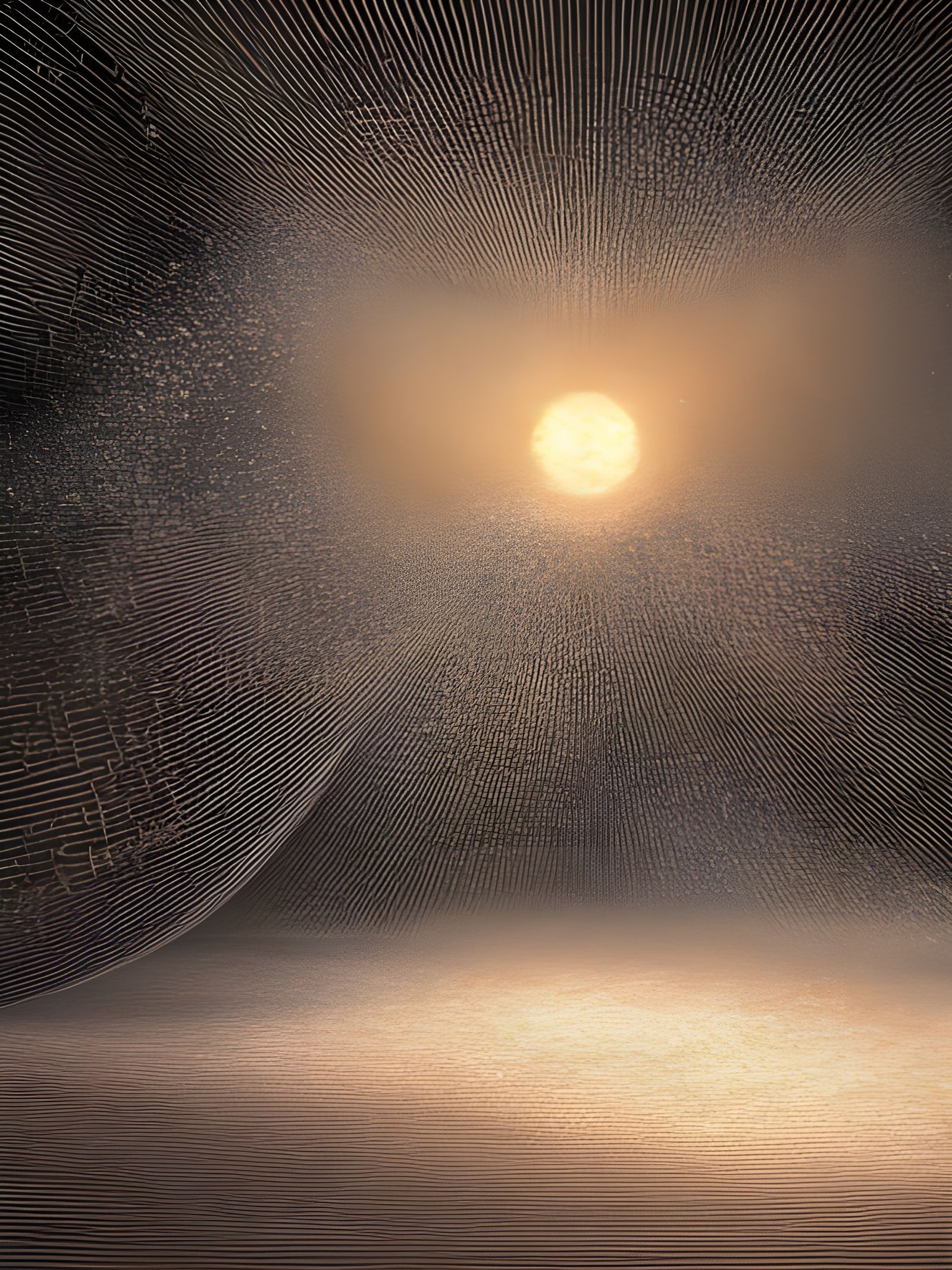 Hyperrealistic Abstract Art with Opera Singers and Opium