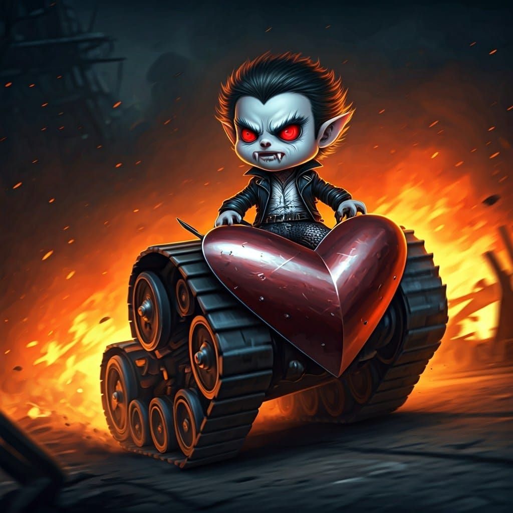 FIB 17
In a high-speed Mad Max style intensity, a chibi vamp...