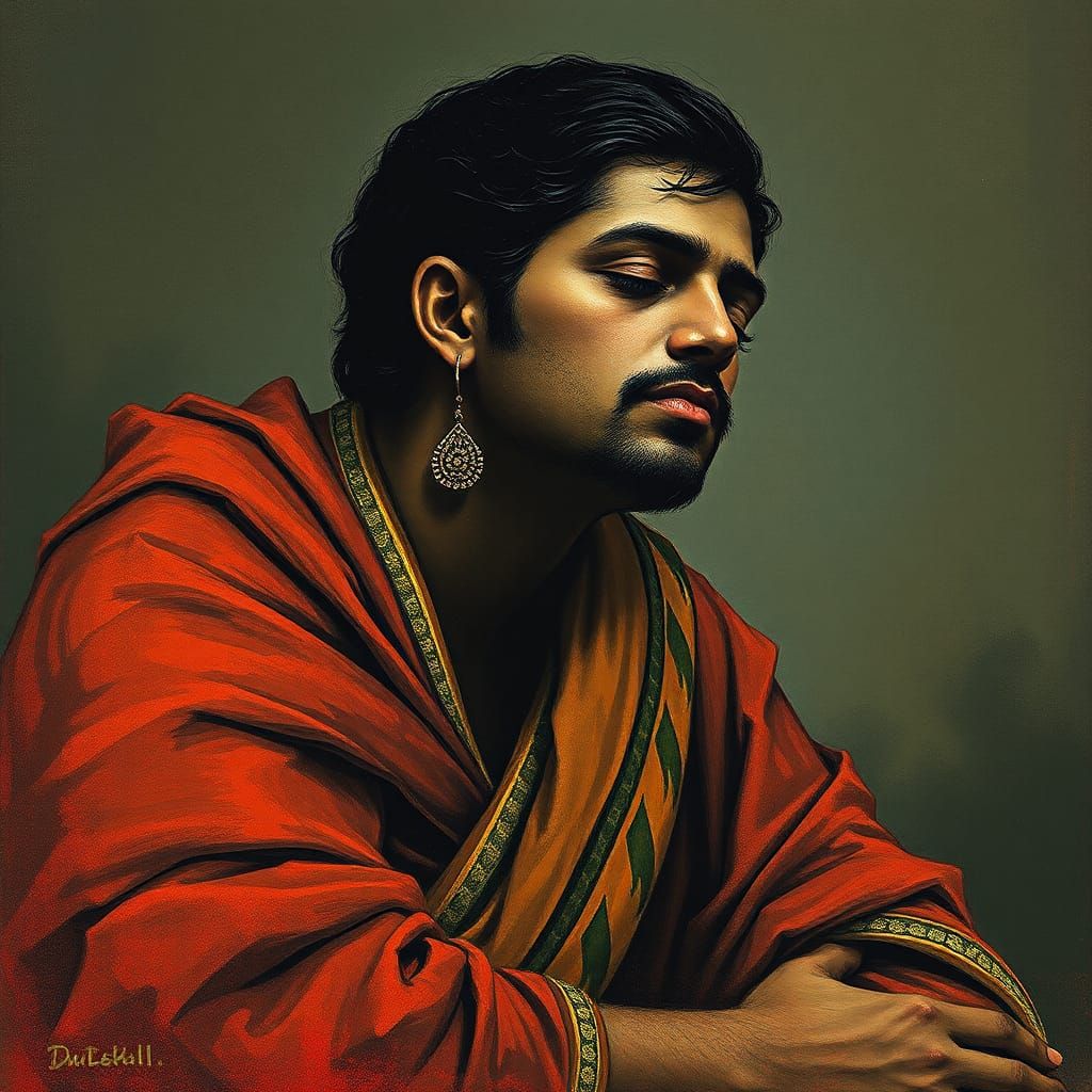 Grief Devastates the Soul, a Haunting Artistic Exploration