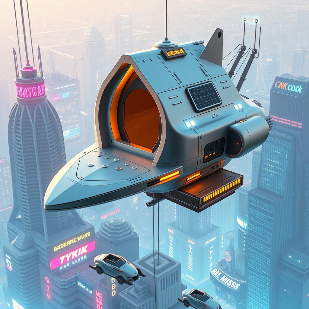 Futuristic Birdhouse 2