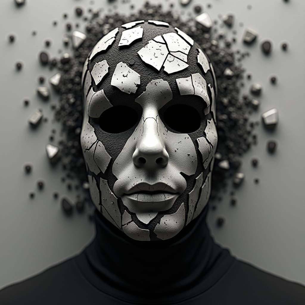 Masked Self: Hiding Shattered Pieces