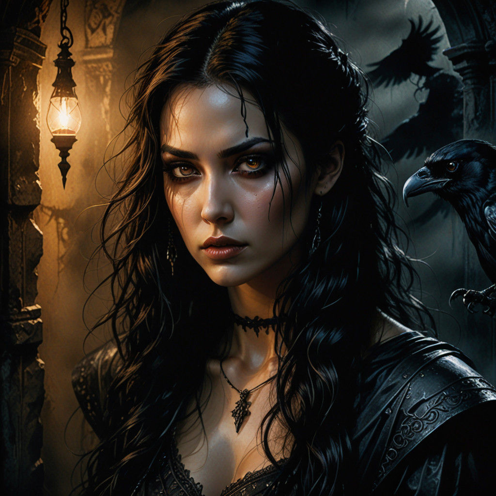 Vampire huntress Aila