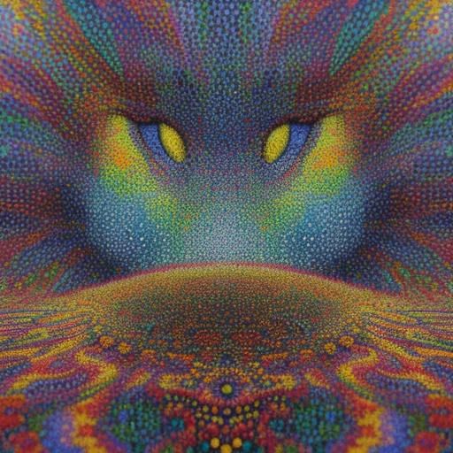 Pointillismus  Der Umgekrempelte