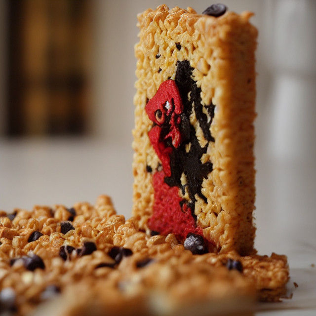 Grotesque Children Devoured by Malevolent Rice Krispy Bars