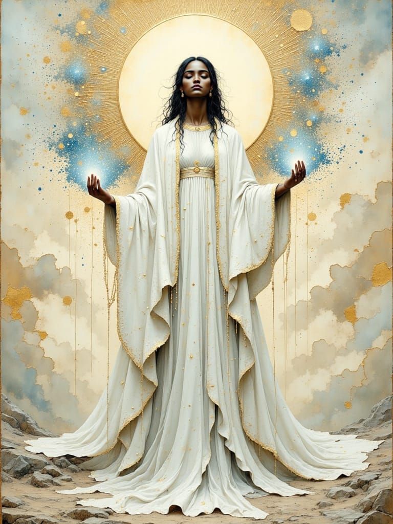 Lord of Peace in Dreamy Surreal Style