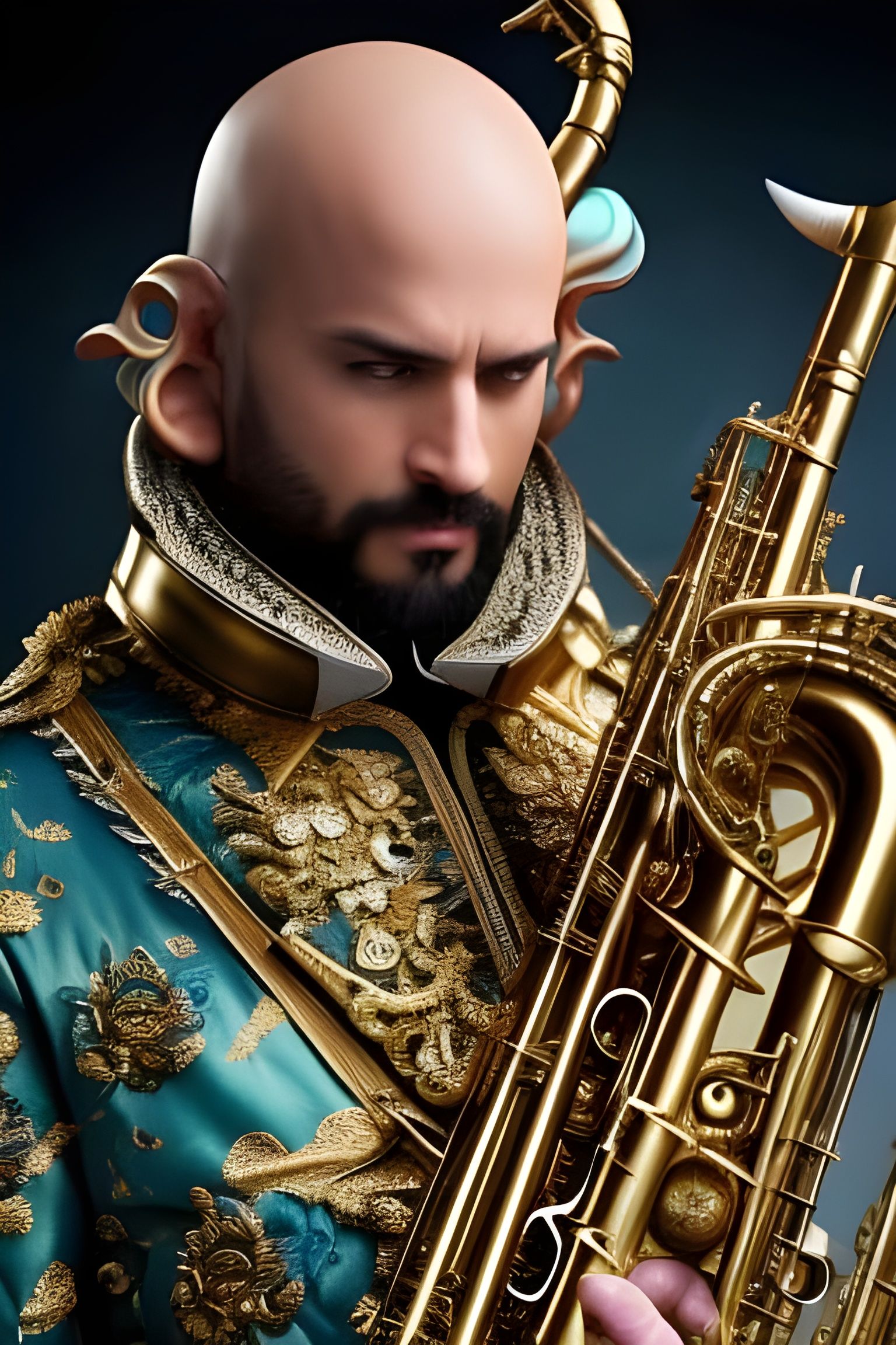 buffoon with a bassoon