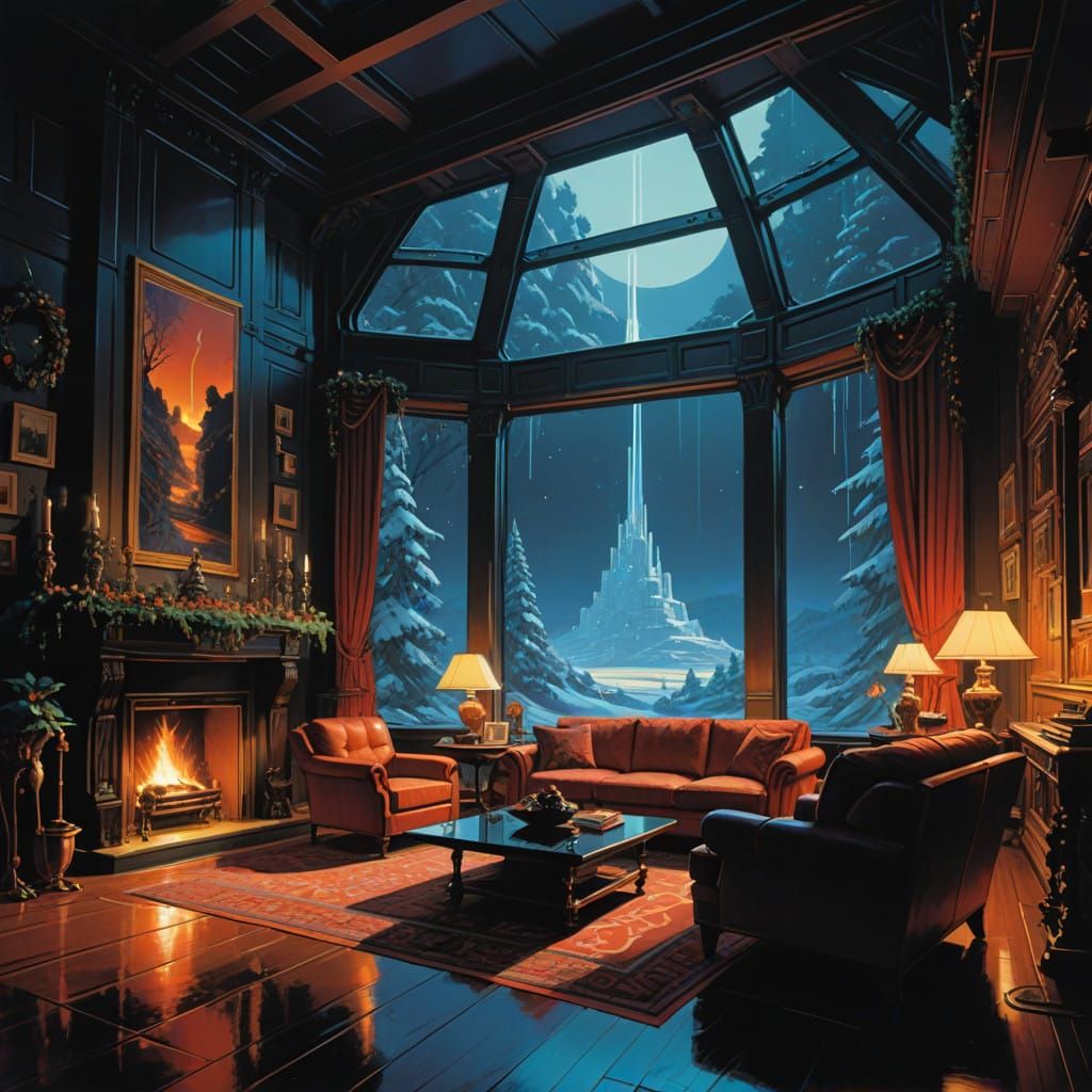 Surreal Winter Wonderland Hides Luxurious Cozy Secret