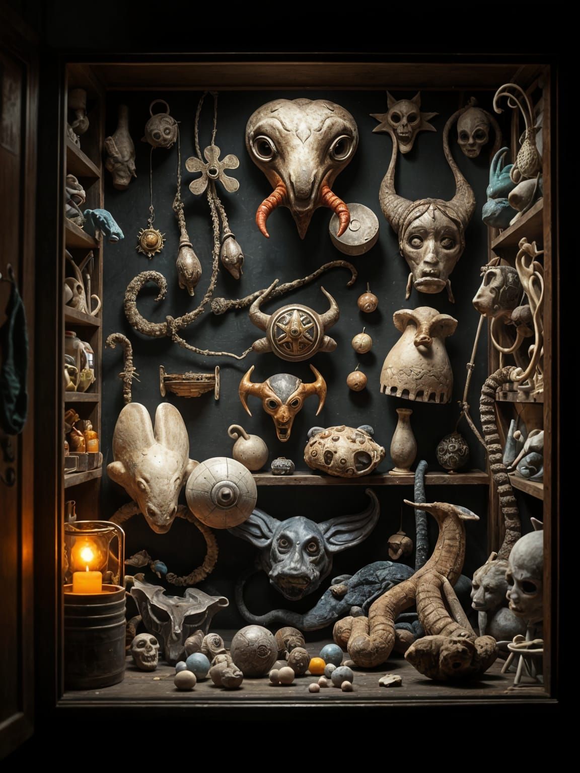 Bellybutton Lint Collection: Neo-Primitivism Horror