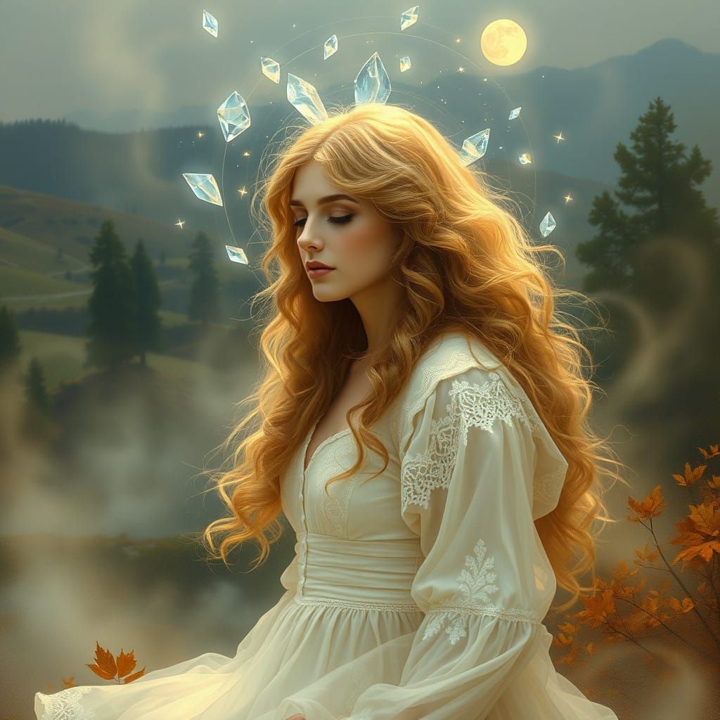 Enchanted Stevie Nicks Lost in Mystical Visions