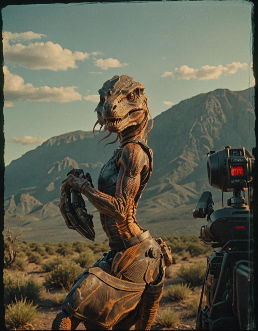 Hyperrealistic Cinematic Film Still