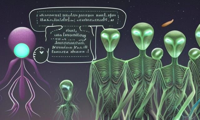 First Contact: Humans Meet Alien Visitors
