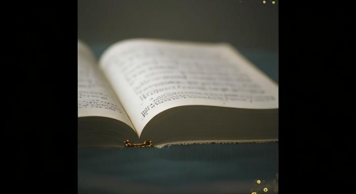 Illuminated Scriptures with Bokeh in Professional Photograph...