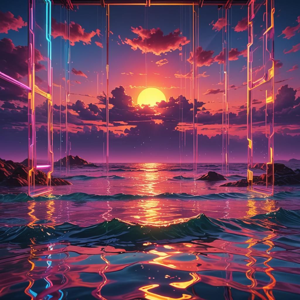 Glitch, Sunrise, early in the morning