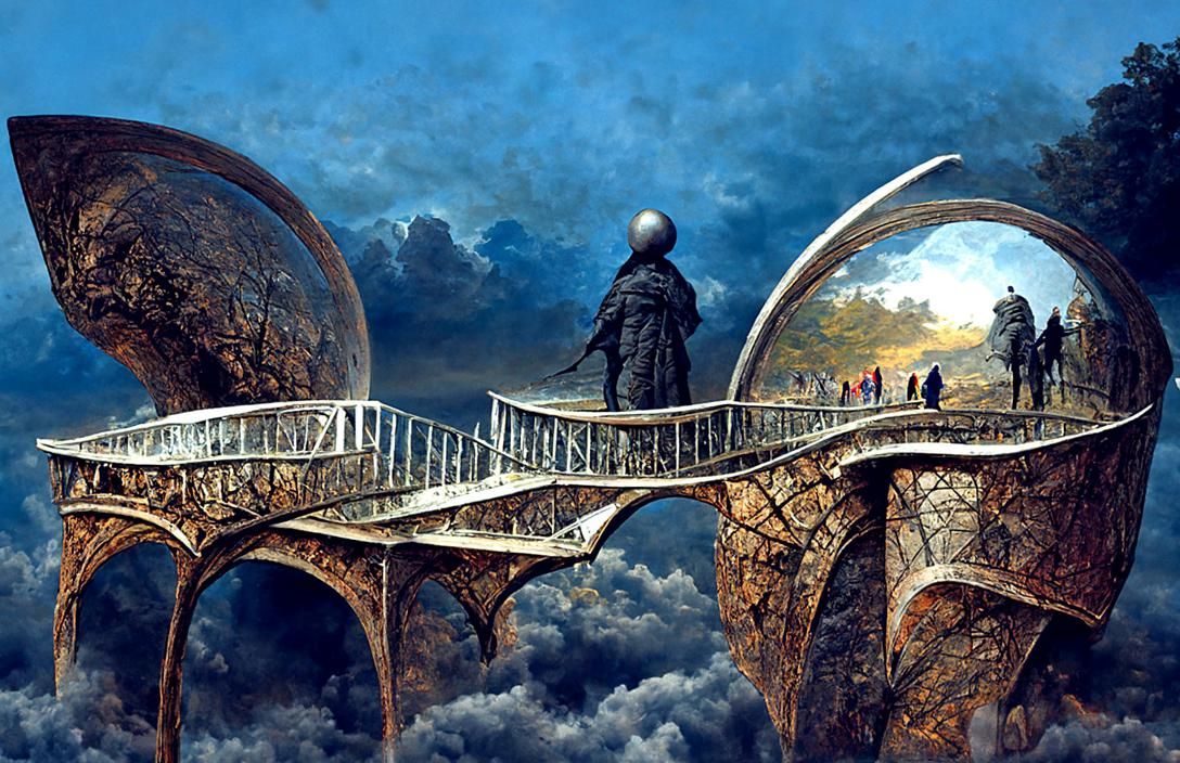 Surreal World Walker on High Arch