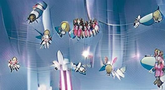Pokemon Anime Characters in Spaceship Crash Landing