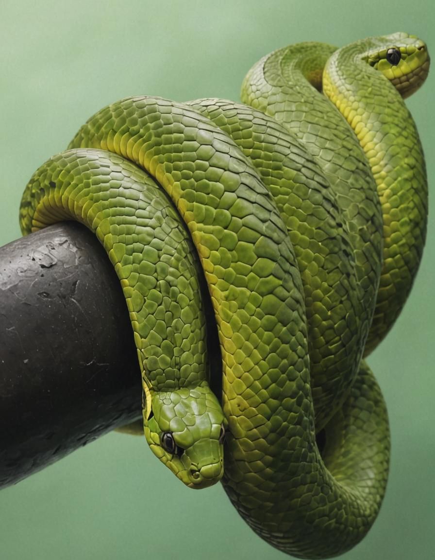 Detailed Image of a Snake
