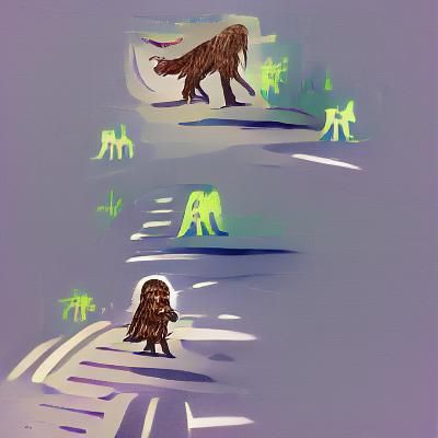 Wookiee Character from Star Wars Universe