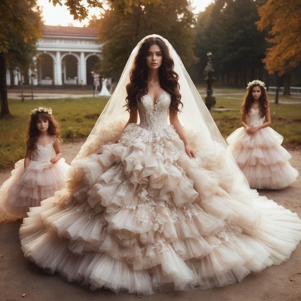 Pretty brides and dream dresses...