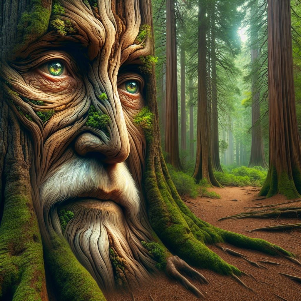Ancient Oak Spirit Reveals Deep Wisdom