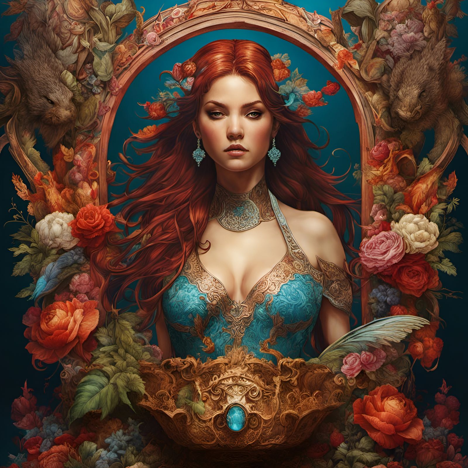 Grotesque Meatloaf Sculpture with Feet