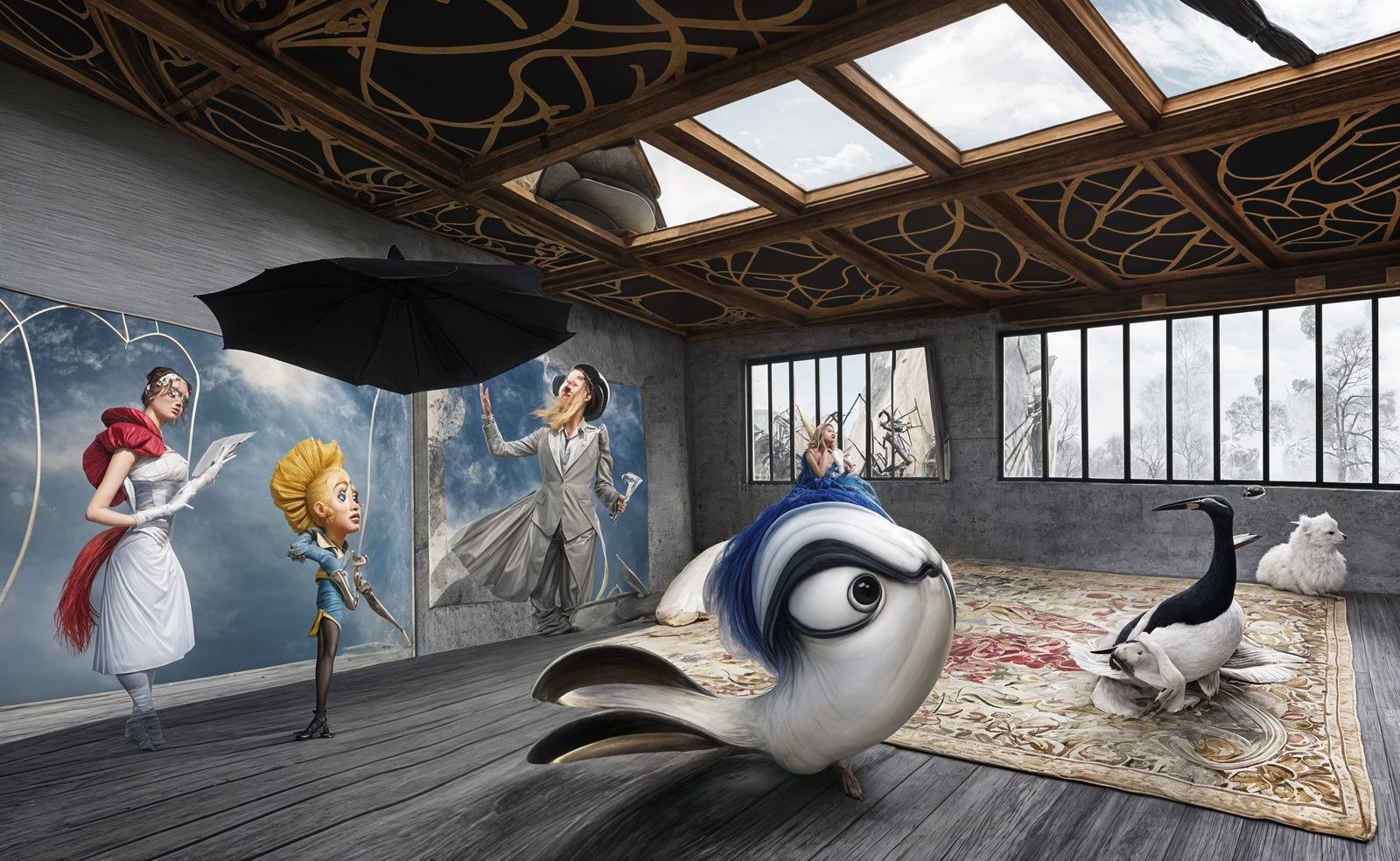 Drama in well, Drama Class... We have conflict, pouting and silliness...