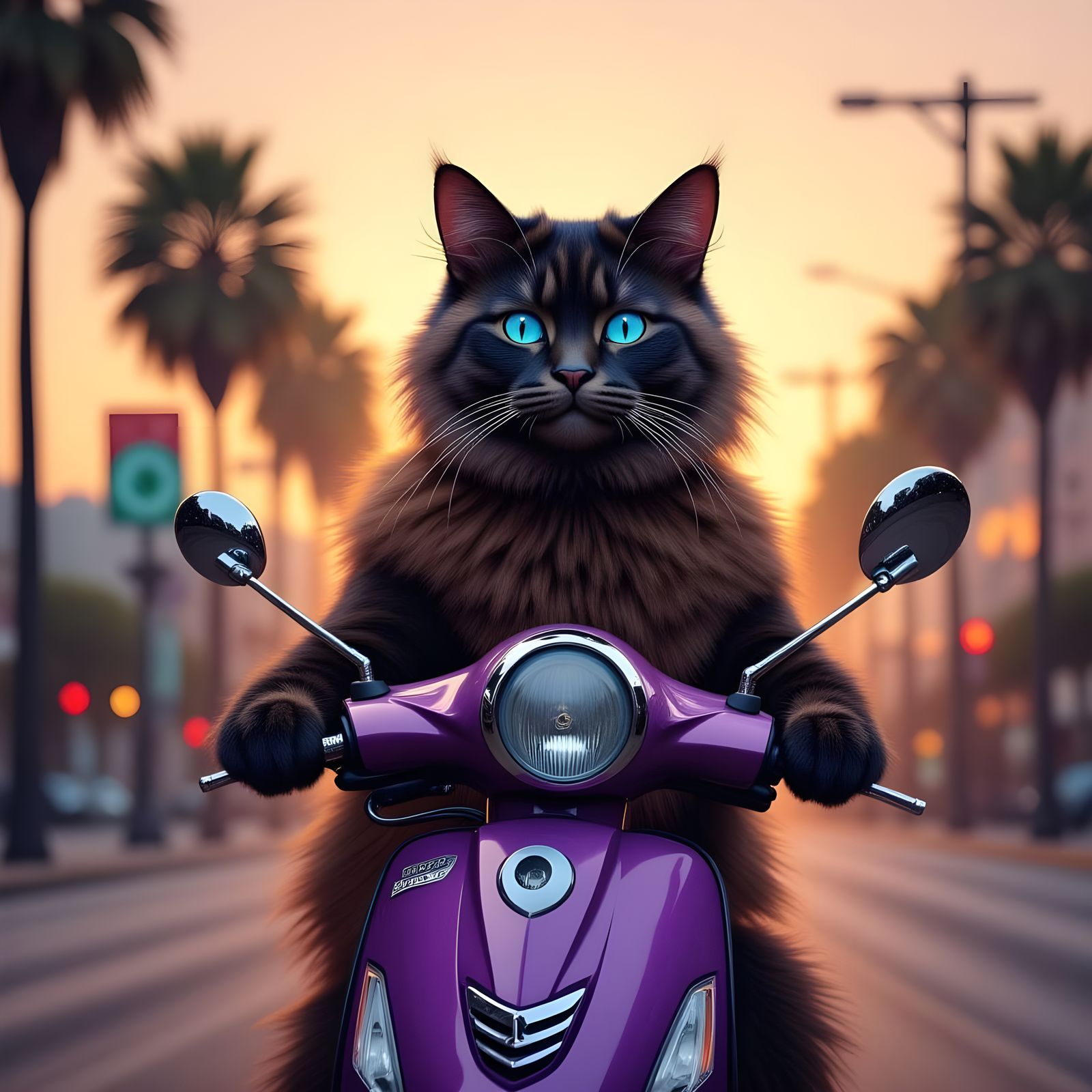 <lora:AnthroCat:1.0> A magnificent hyperrealistic massive  f...