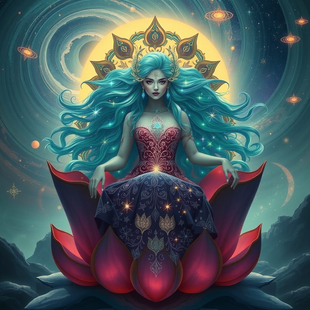 I am a goddess from the realm of peace ☮️