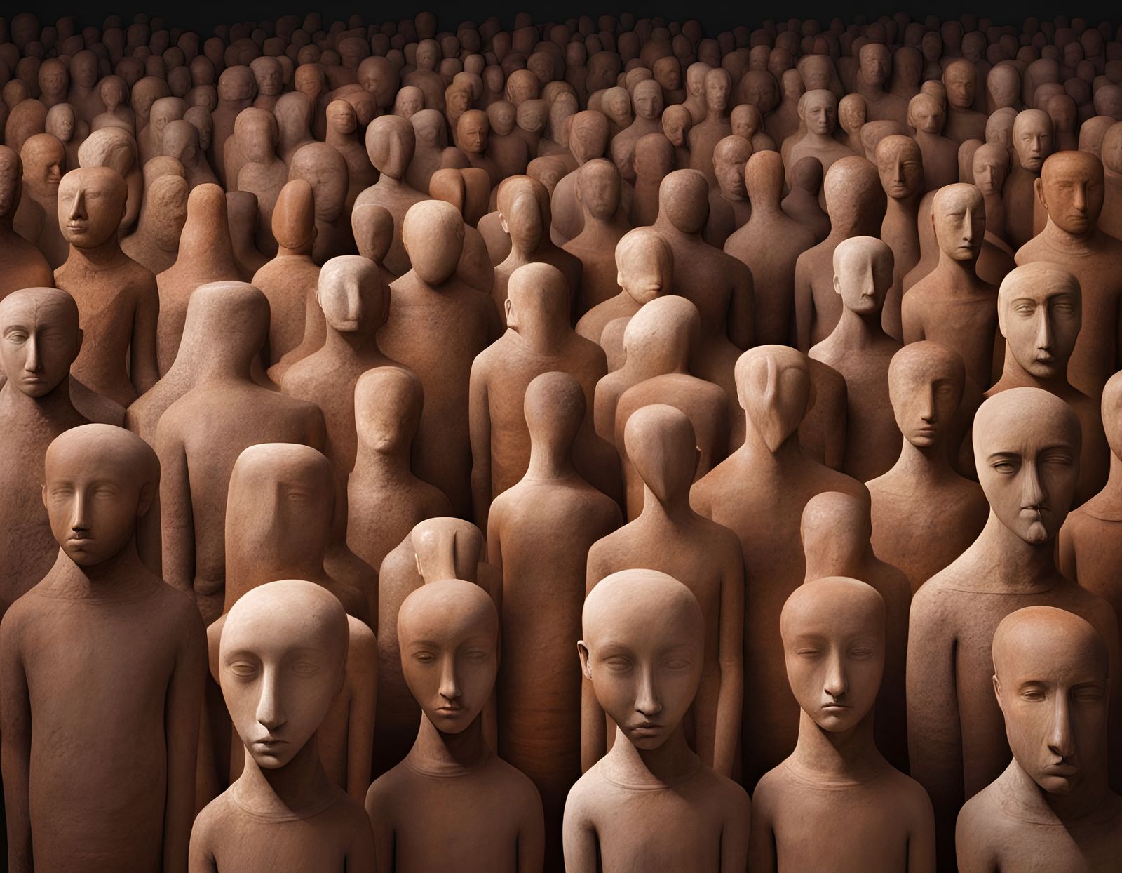 Terracotta Warriors: Anxious and Brooding