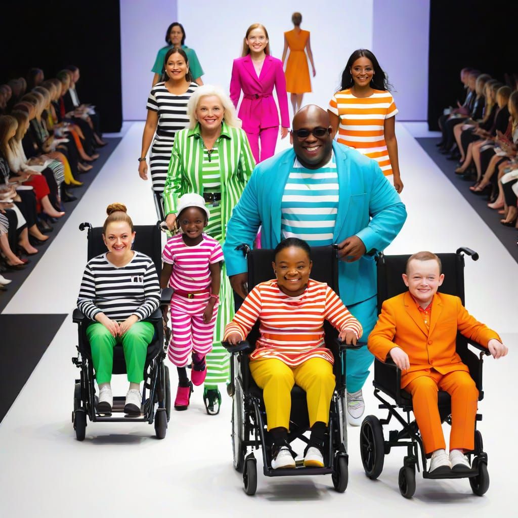 Diverse Fashion Icons Shine on the Catwalk