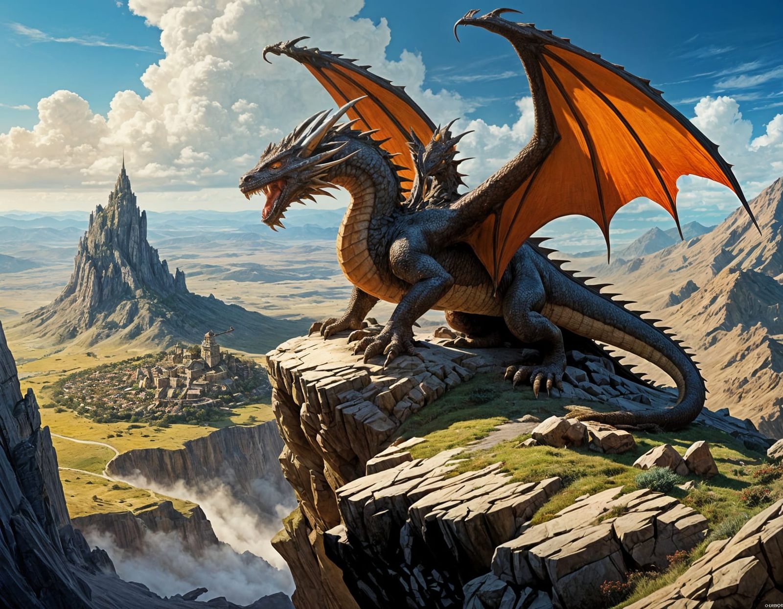 Dragon Throne on Mavecure Peaks in Dynamic Moment