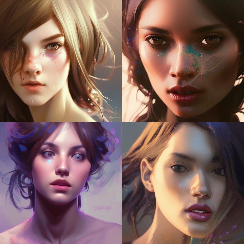 Hyperdetailed Portrait of Dancing Girl in Unreal Engine 5