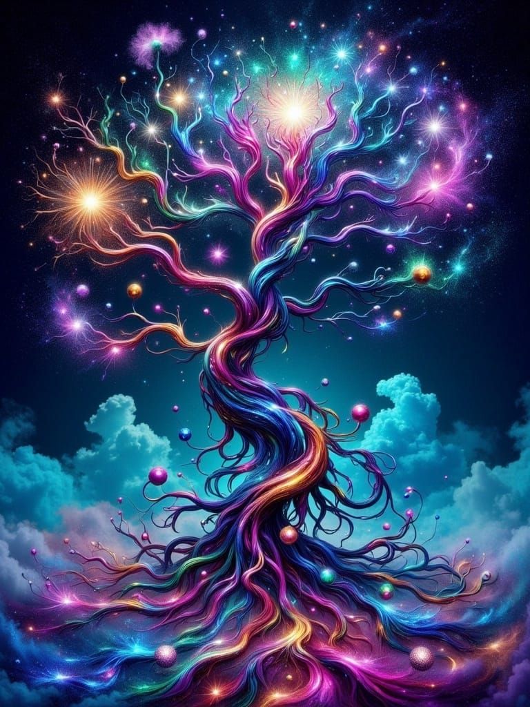 Ethereal Tree Gateway to Cosmic Horror