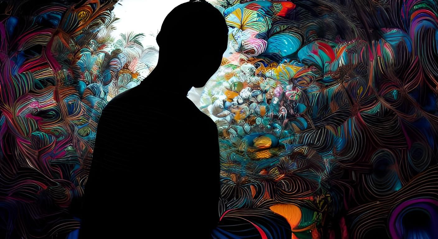 Kaleidoscopic Garden by Takashi Murakami Style