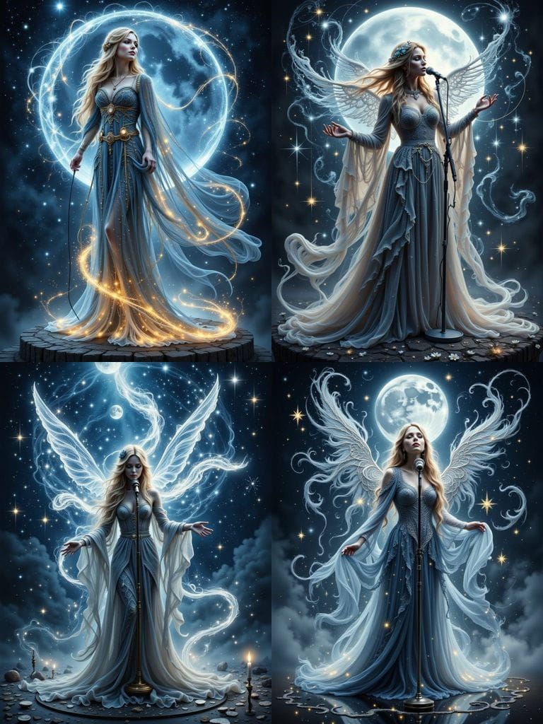 Stevie Nicks as Magical Artist in Dreamy Bohemian Style