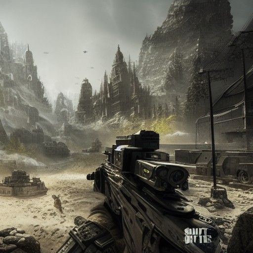 Call of Duty: Detailed Matte Painting in Unreal Engine 5