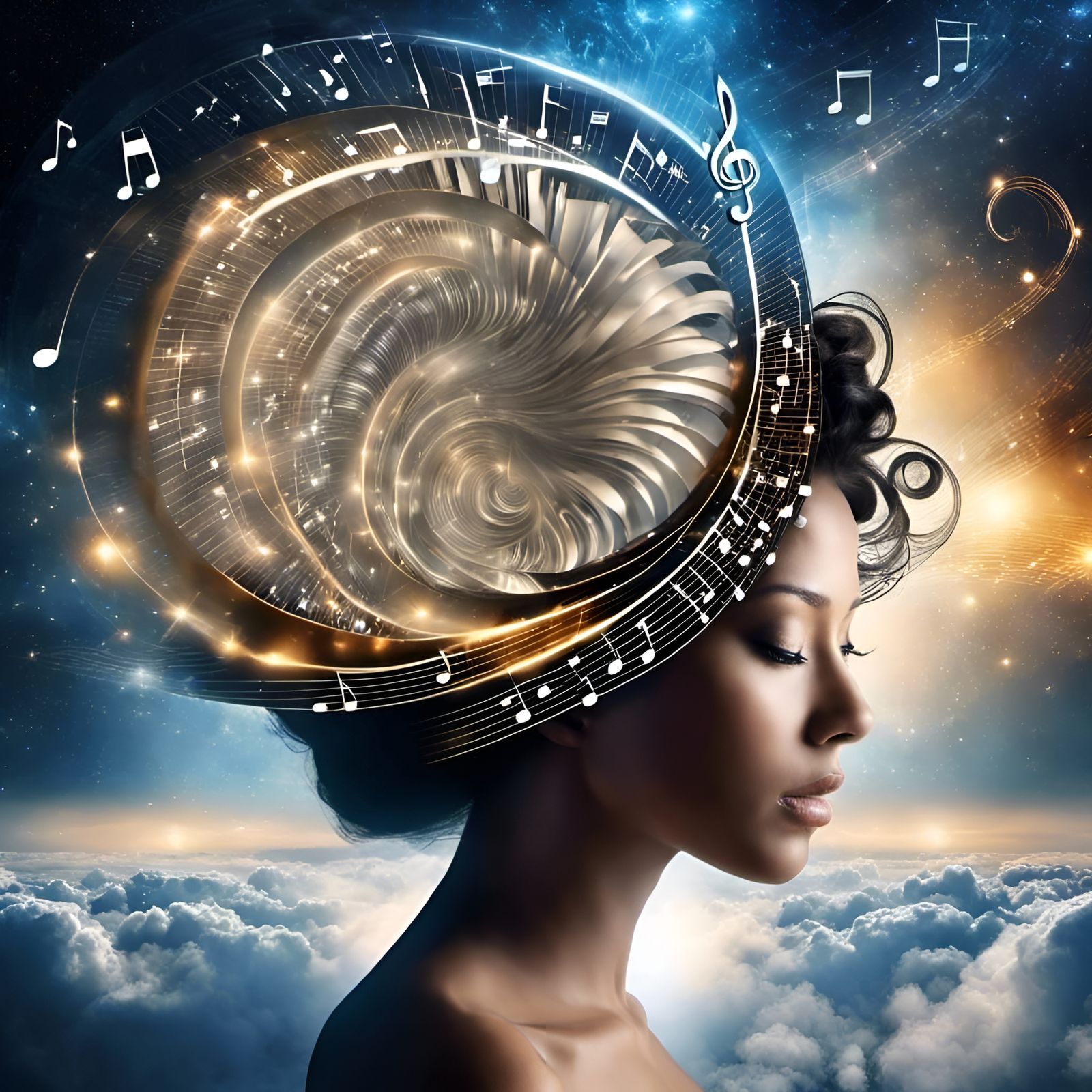 Musical Symphony Inside a Composer's Head